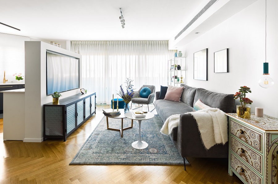 十六平家居 · 住宅室内设计丨以色列丨植物玫瑰（נטע שושן 音译）-13