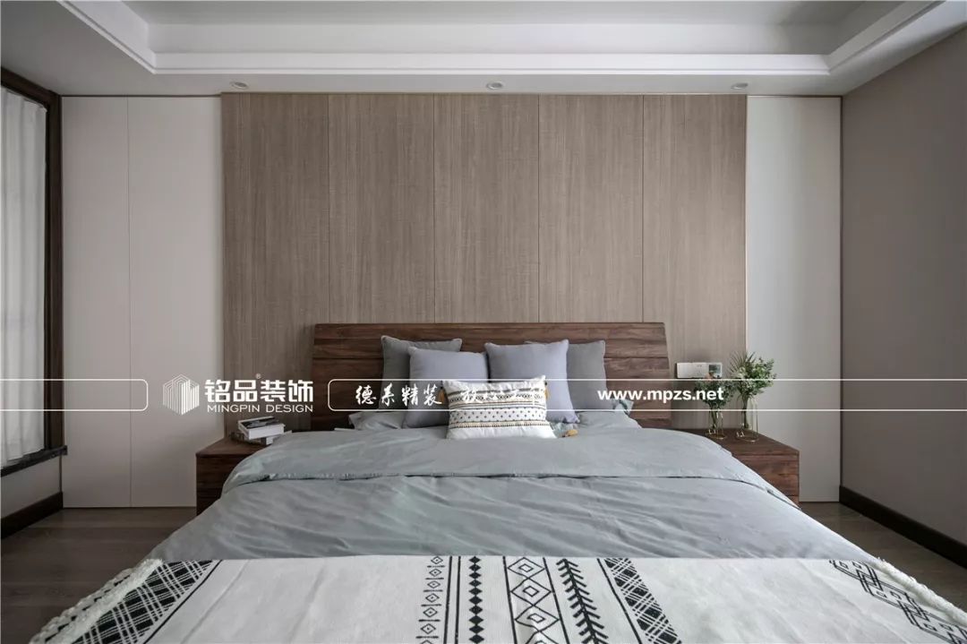 130㎡北欧原木风，都市绿意生活的哲学-46