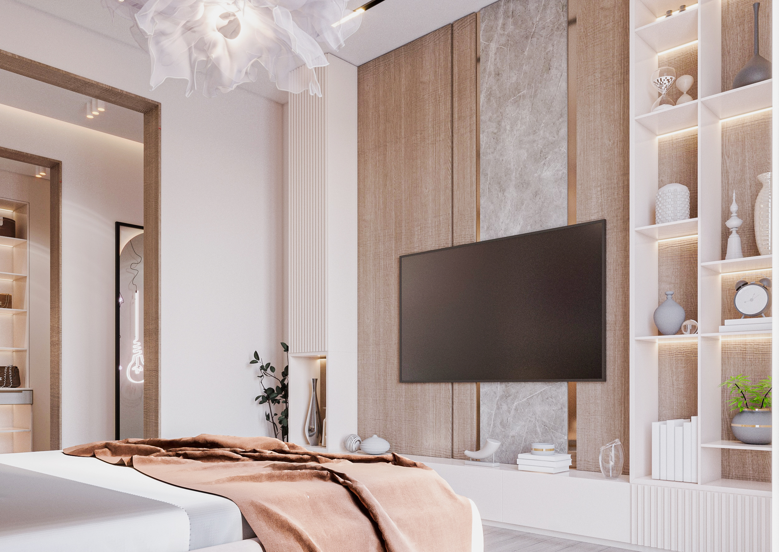 GIRLS ROOM 卧室设计丨沙特阿拉伯丨Shoroq osman-4