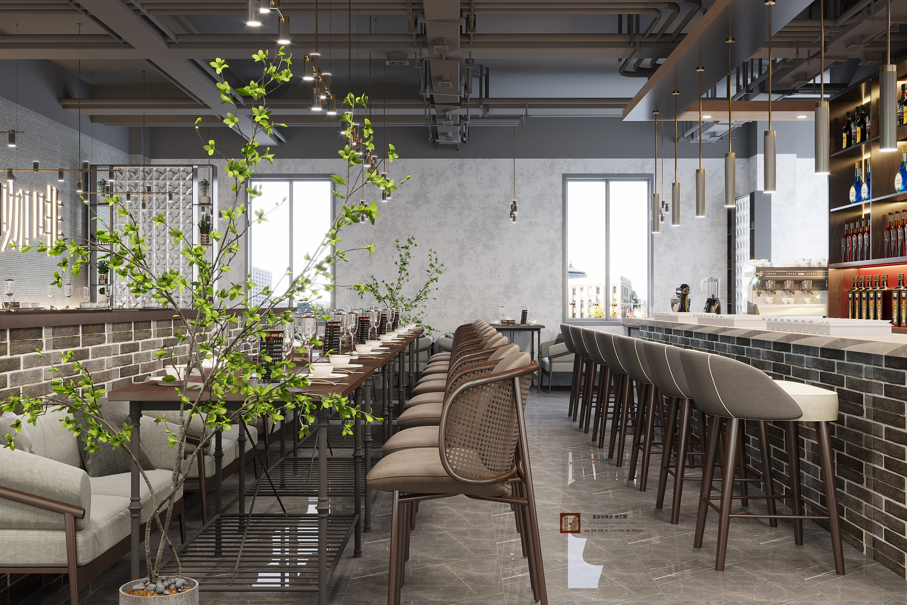某咖啡厅设计案例-4