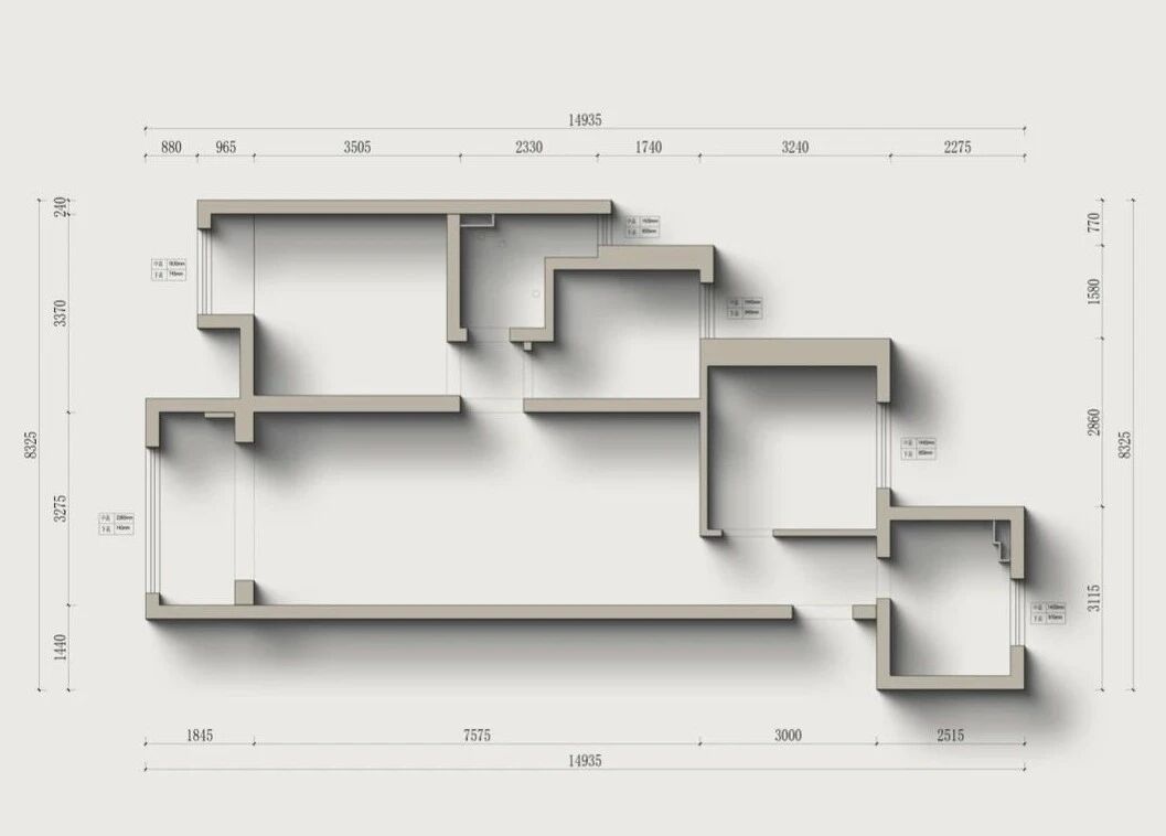 木影巡光｜舍内 Inside design丨中国上海丨上海舍内建筑装饰工程有限公司-12