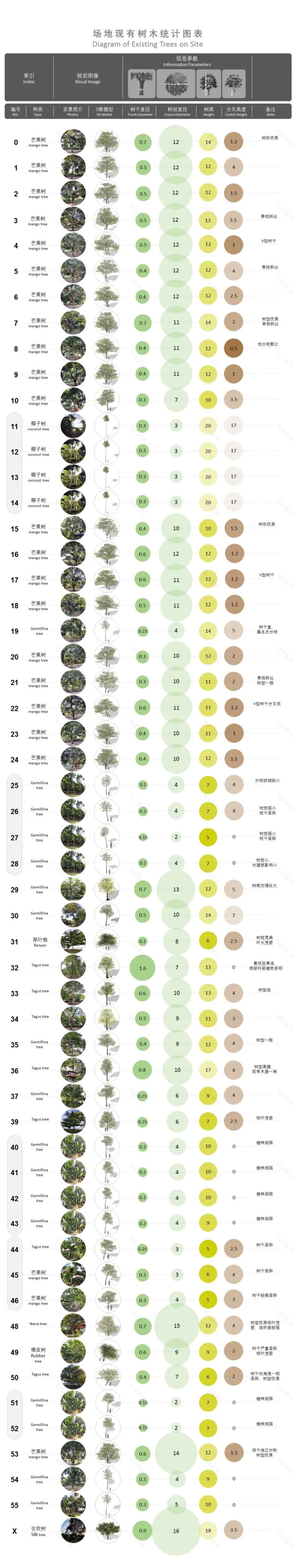 热带岛屿上的 56 棵树 | 场地密码解读与建筑设计-75