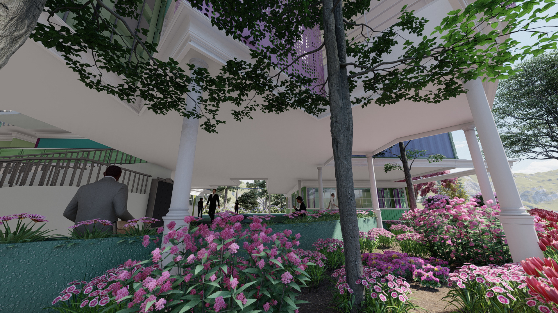 厄瓜多尔昆卡大学室内设计专业教学楼设计-83