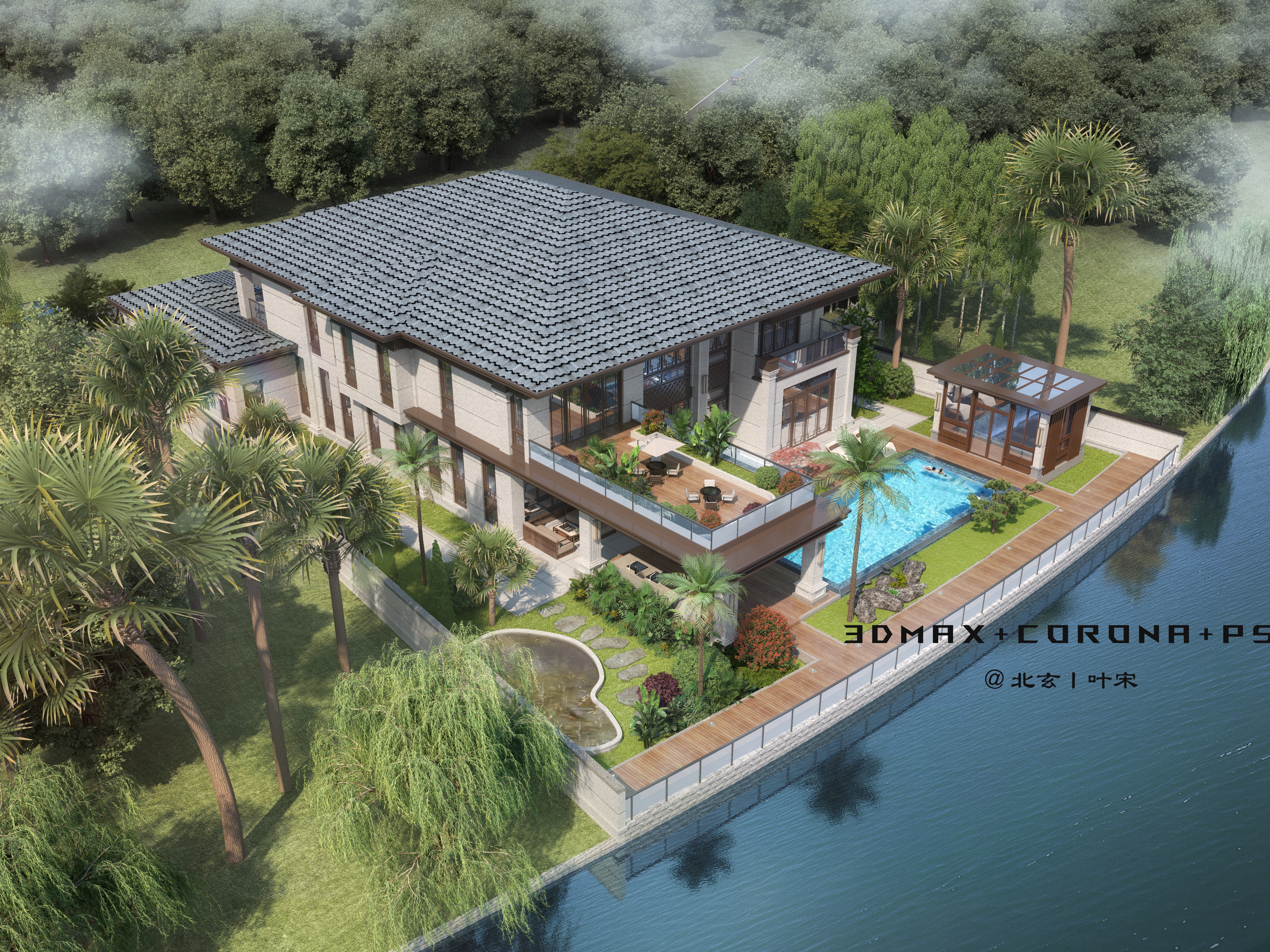 别墅外观设计丨大宅设计-13