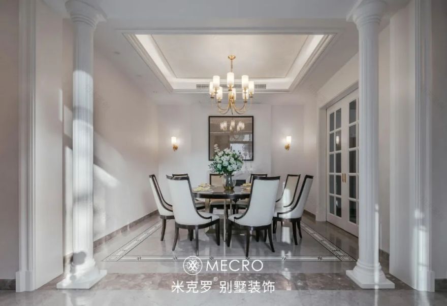 融创·桃花源 650㎡简欧别墅设计丨米克罗别墅装饰-43