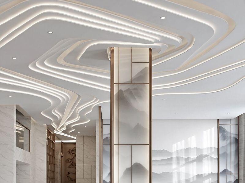 侨信雲起销售中心 | 行云流水般的空间设计-0