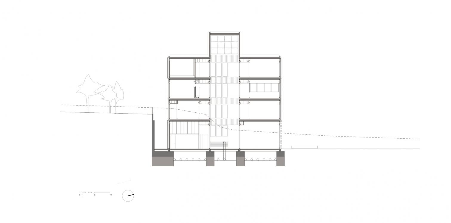 巴塞罗那 Casal Porta Trinitat 社区中心丨西班牙巴塞罗那丨haz arquitectura-19
