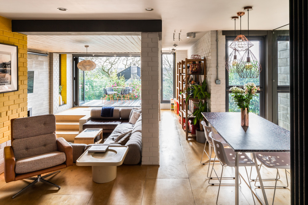 独特 brutalist 风格的家 | 克里斯和索菲·伊林沃斯在利兹的家-5