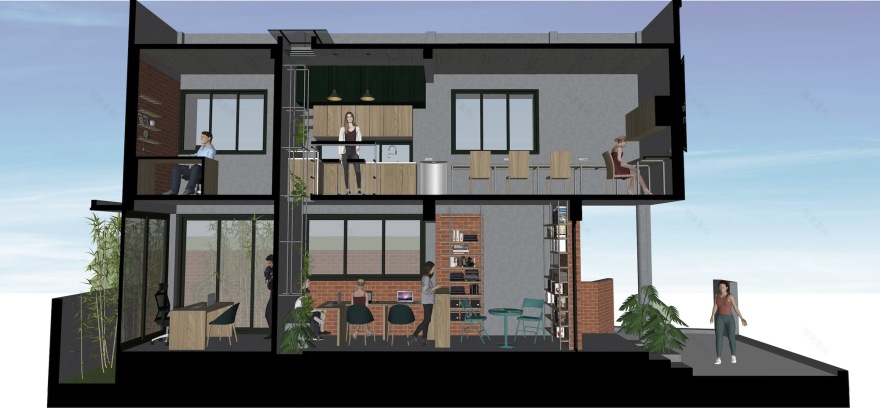 阅览室丨印度丨A N Design Studio-36