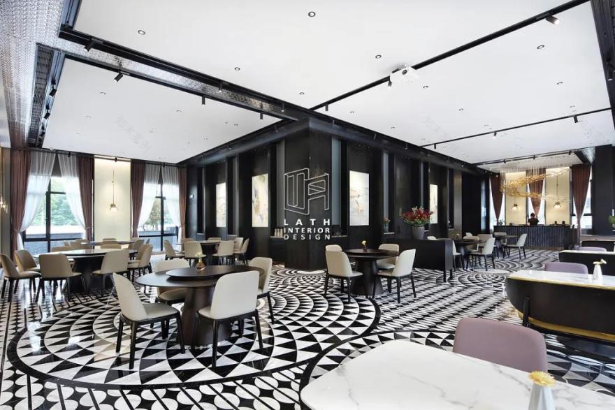 现代 Art Deco 风格餐厅设计-23