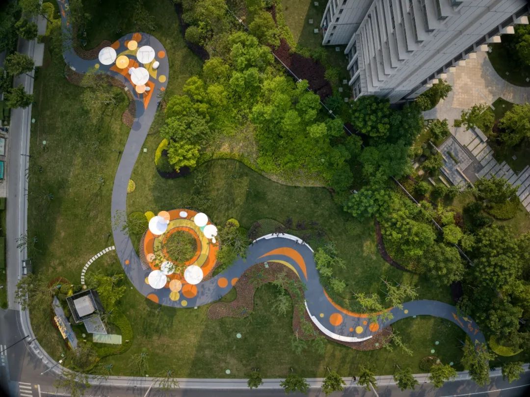 无锡金融街道路周边绿化景观丨中国无锡-17