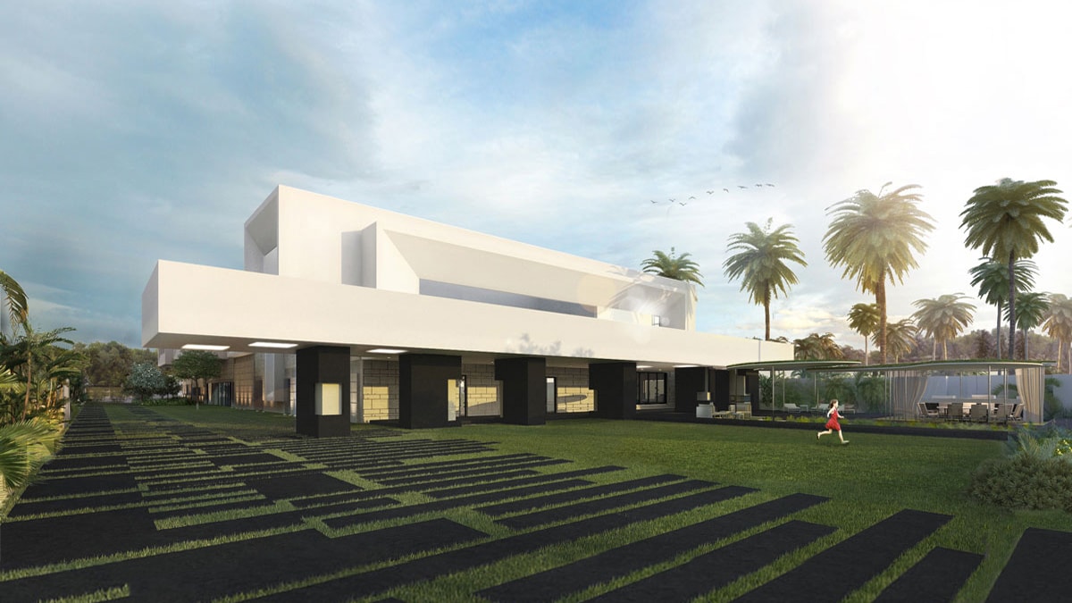 R2R 住宅·卢氏·奢华现代农舍风格住宅丨IndiaBangalore丨ABIBOO Studio-3