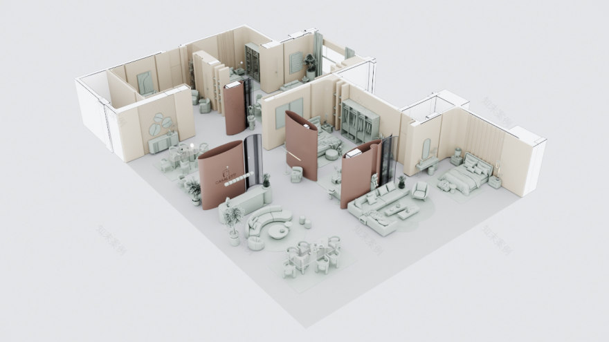 Casalettie 家具展厅设计丨Novelty design studio-8