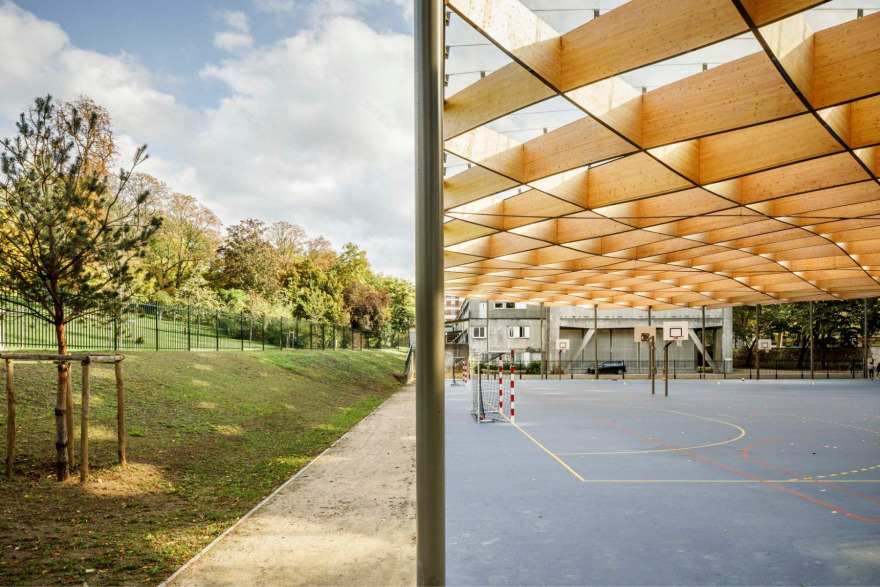 巴黎附近体育建筑丨法国巴黎丨Explorations Architecture-37