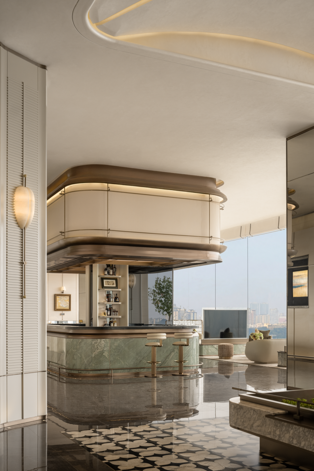 重庆海成 · 江帆郡会所丨中国重庆丨软装元禾大千,硬装成都小境设计&麓品设计-23