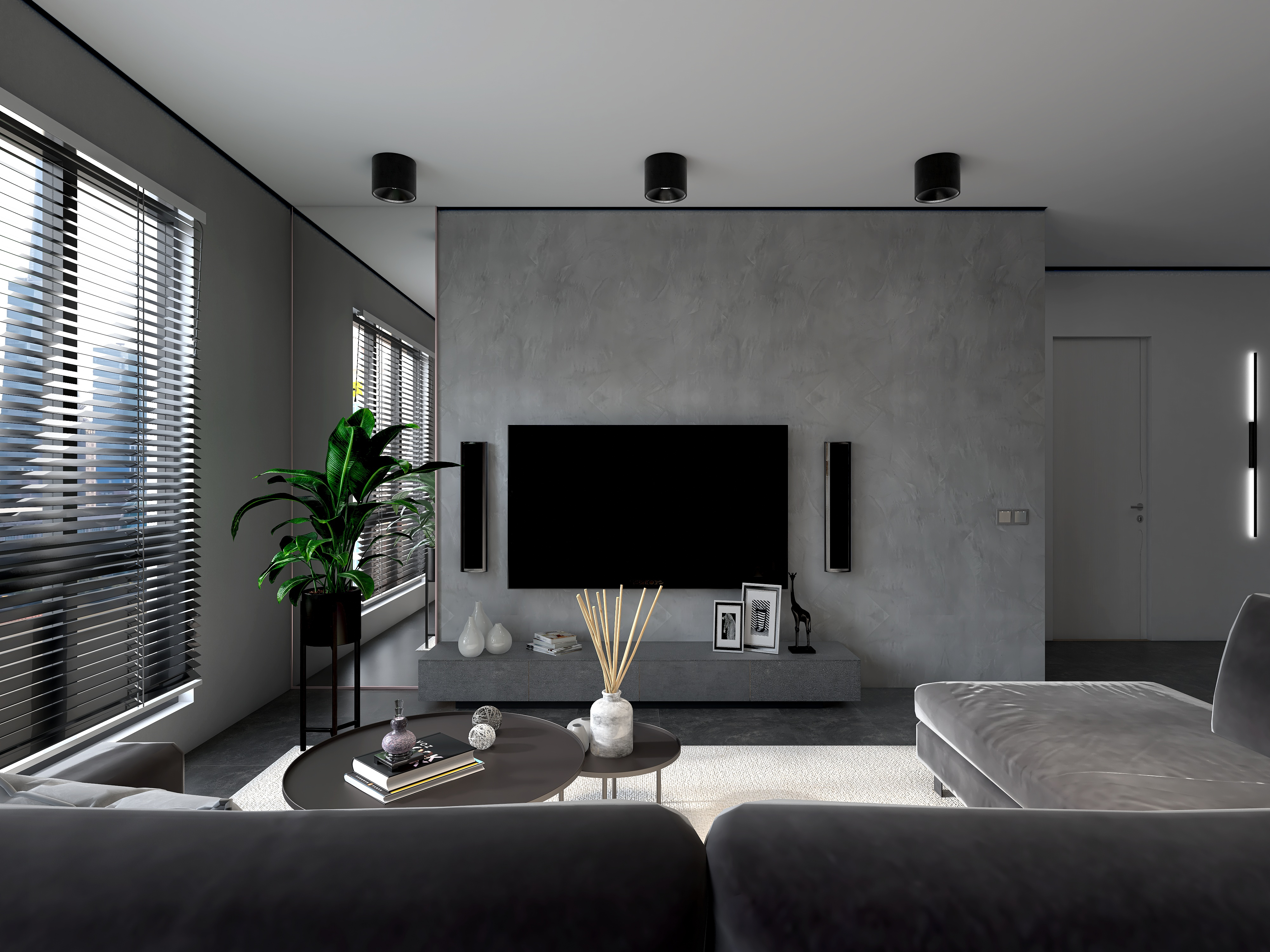 Minimalist interior design apartments-2