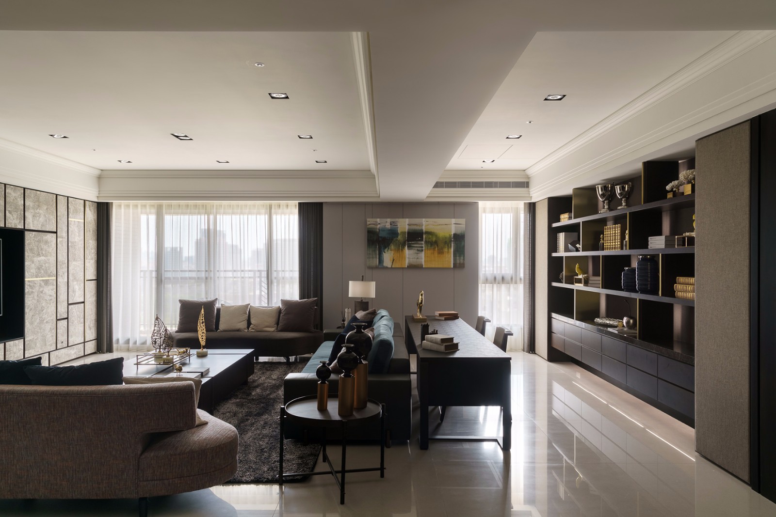 美术帝国D2样板间  磐力设计-2