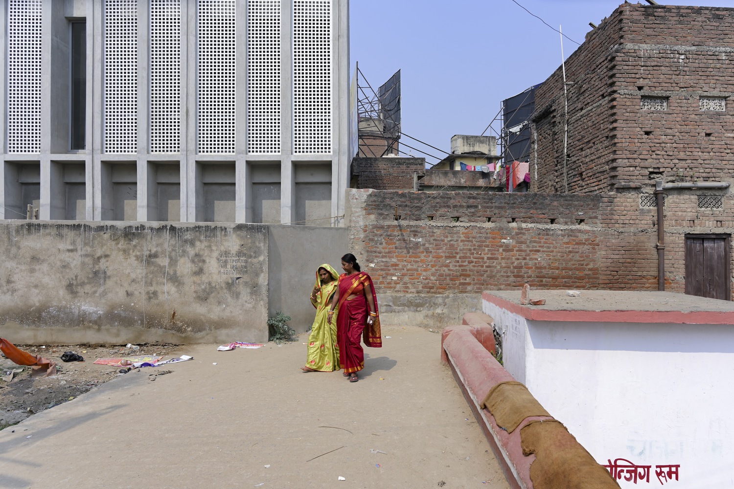 印度比哈尔的“面纱建筑”丨KUN Studio-9