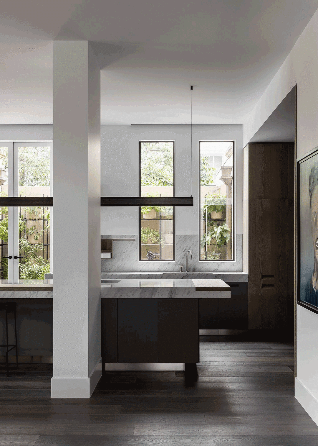 墨尔本现代风质感的别墅丨澳大利亚墨尔本-9