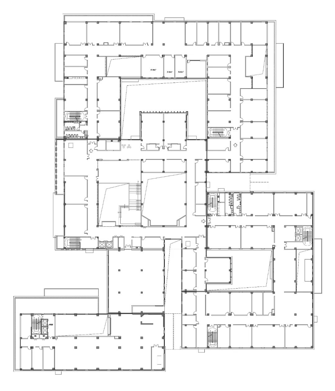 兰州大学榆中校区文科组团II丨中国兰州丨同济大学建筑设计研究院（集团）有限公司-35