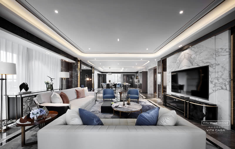 维塔设计|深圳宝中壹方玖誉现代低奢生活境-15