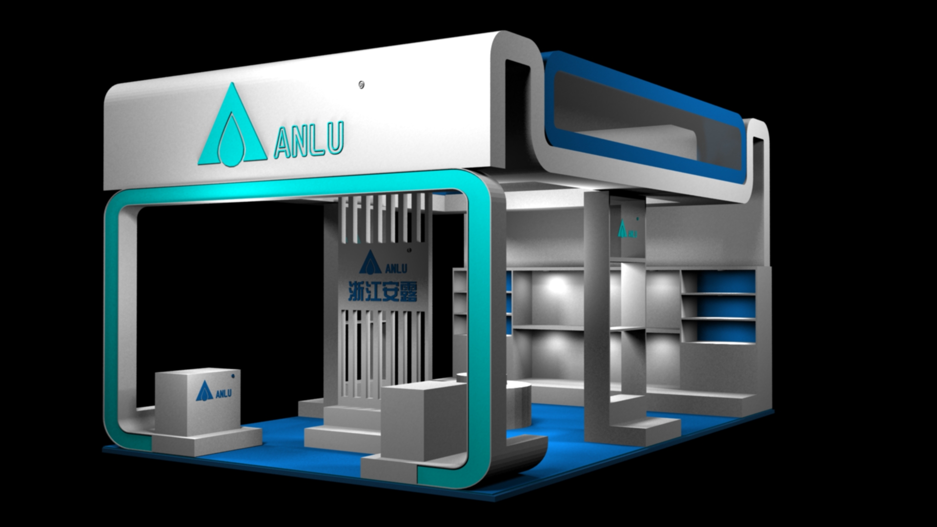 极简风格的精神建筑渲染-5