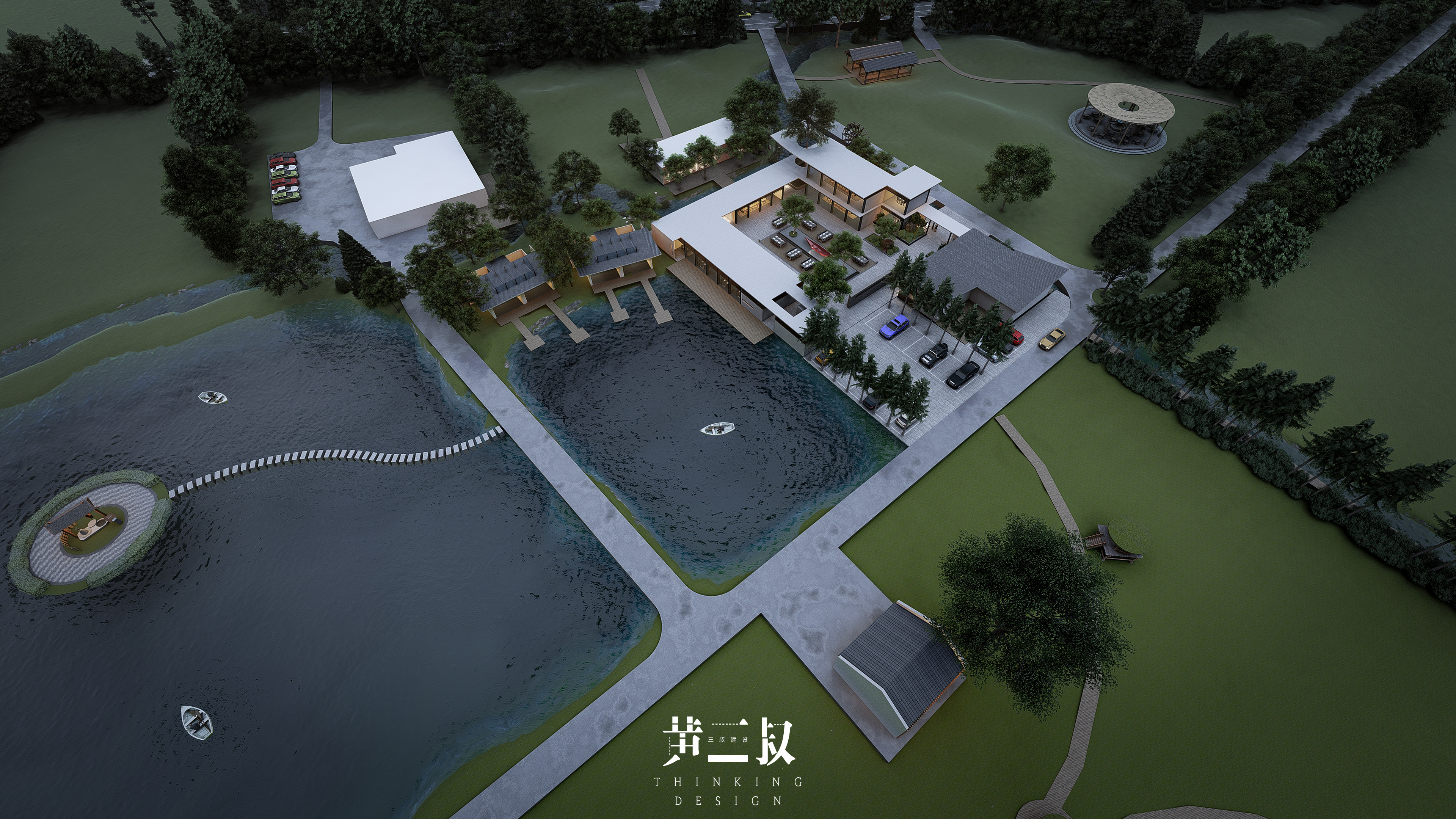 田园风光融入都市空间——公共空间田园餐厅设计-2