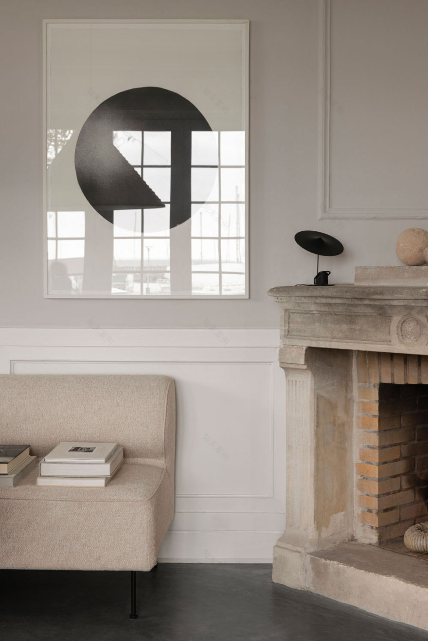 丹麦设计师的雕塑乡村别墅-15