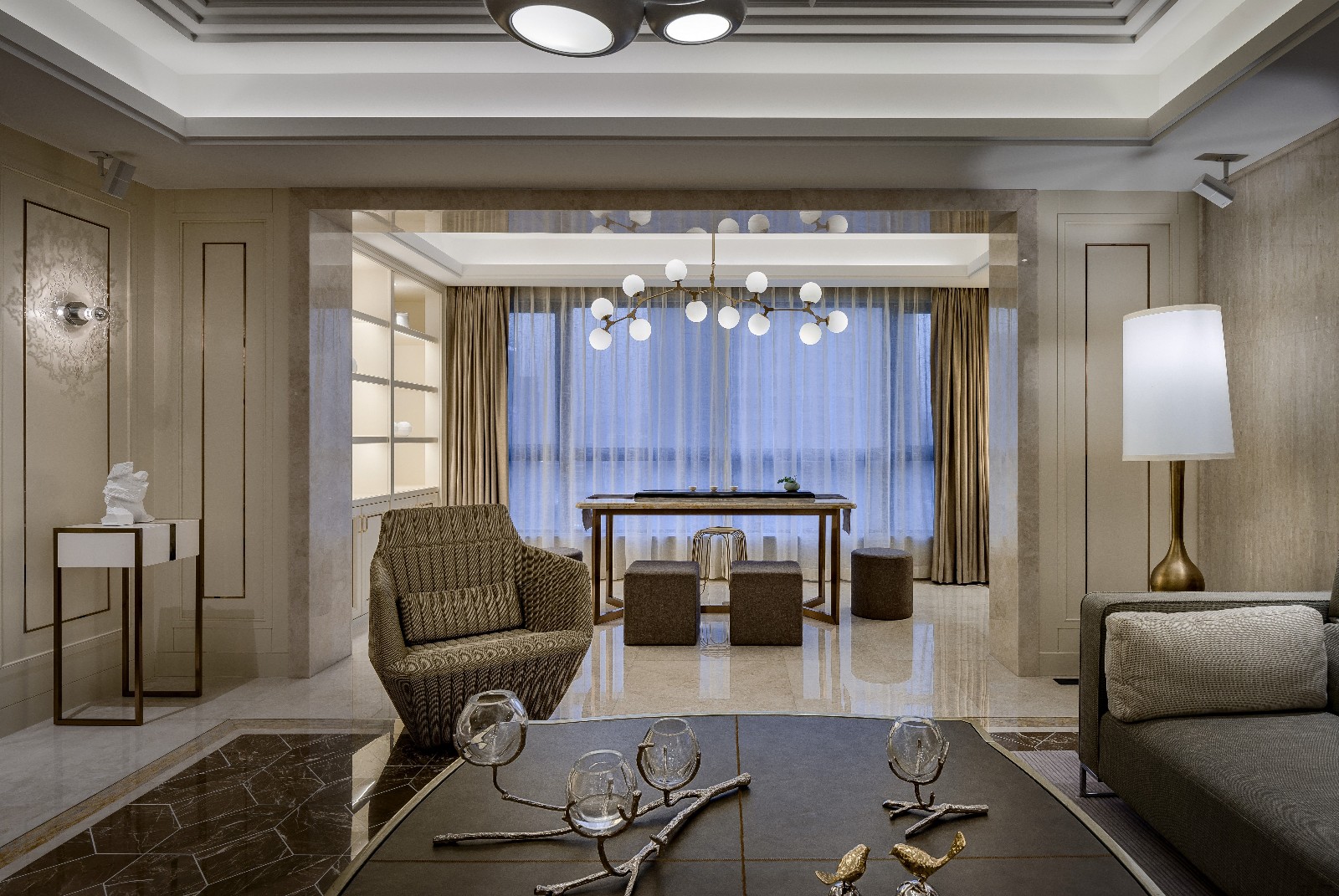 50度灰——246㎡福州融桥外滩样板房-5