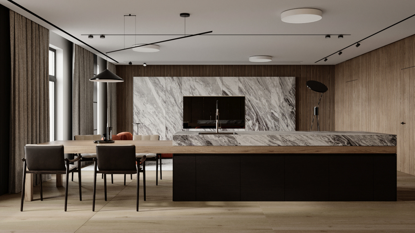 多彩现代简约，开放式空间设计！-15