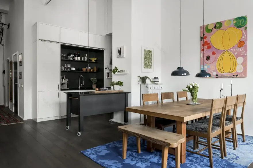 瑞典工业风公寓 | 湖畔旧厂房的华丽转身-2