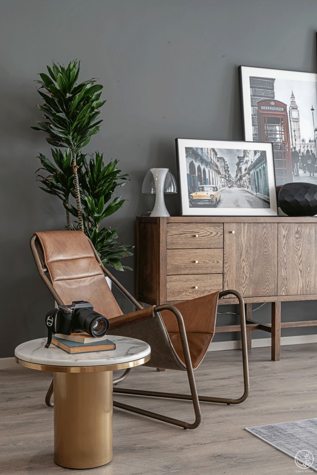 马拉松夫妻的现代复古宅丨中国成都丨清羽设计-38