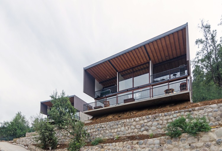 智利山脉中的地中海式增量住宅-15