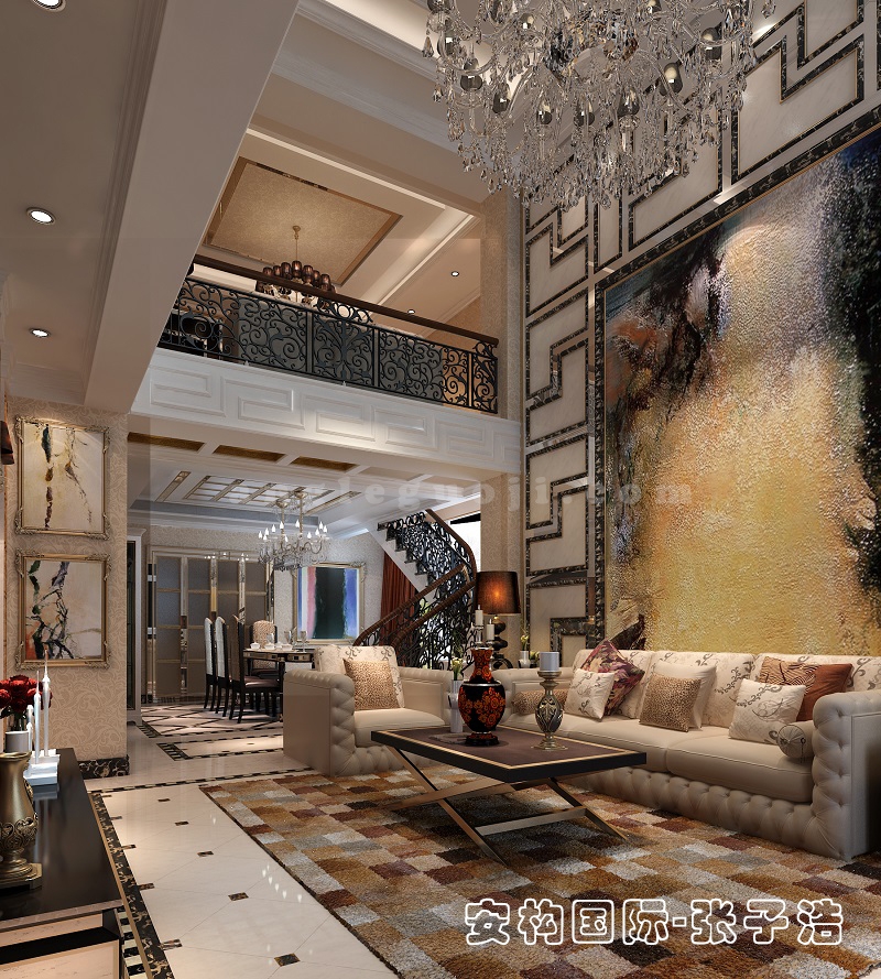 包头别墅 Art Deco 风格 | 品味奢雅的艺术装饰-3