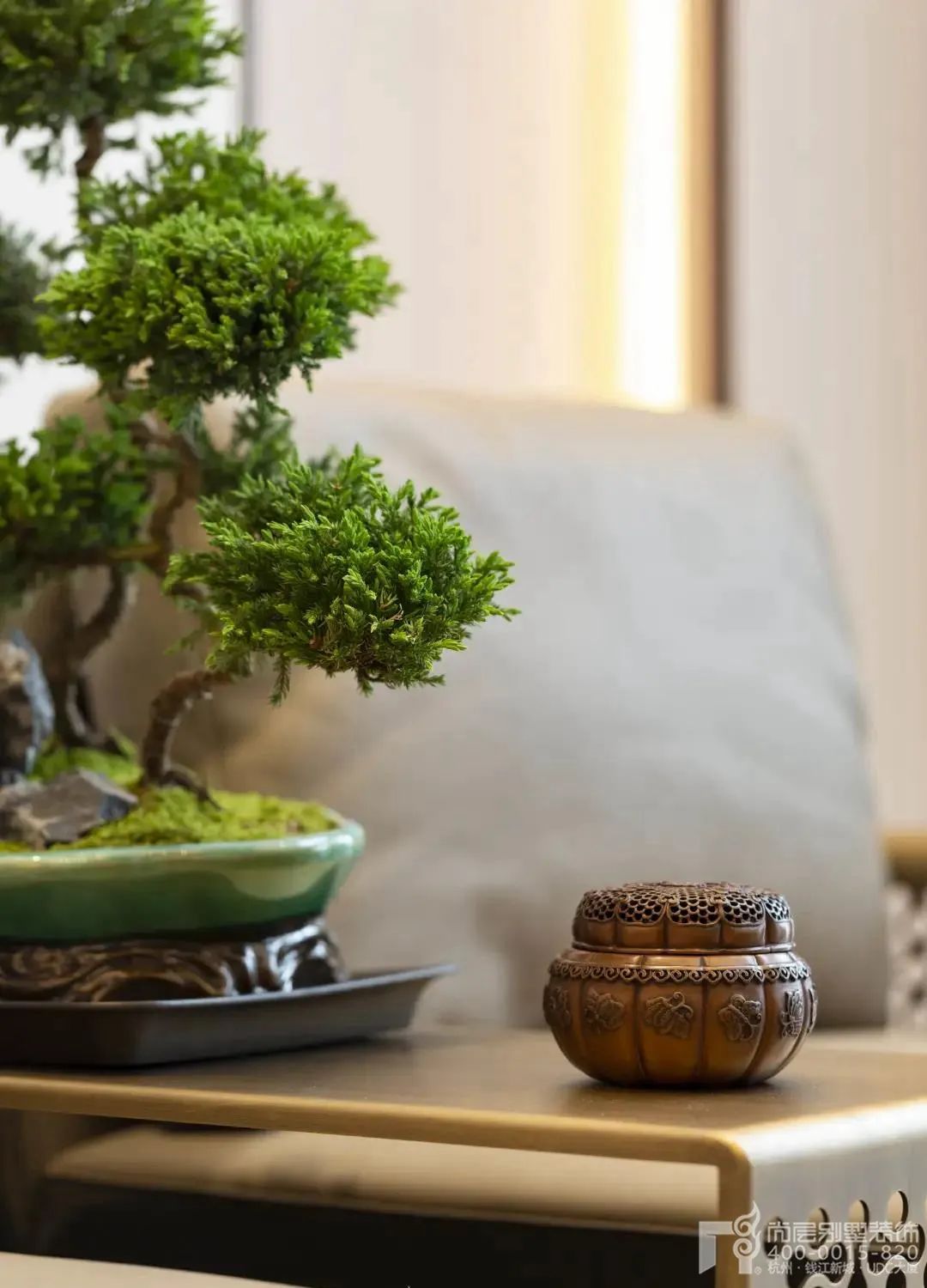 新中式别墅设计丨尚层别墅装饰-5