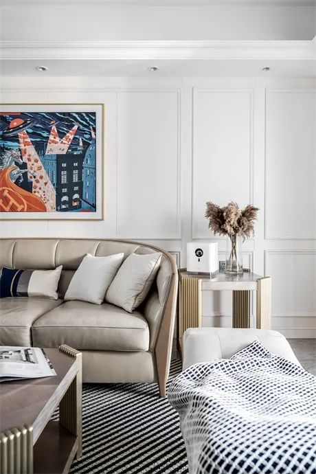 118㎡简欧三口之家丨中国揭阳丨欧素娜空间设计-6