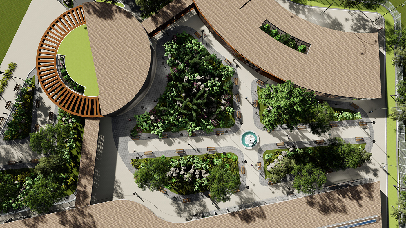 巴西圣多明戈社区老年医学与物理治疗诊所设计-9