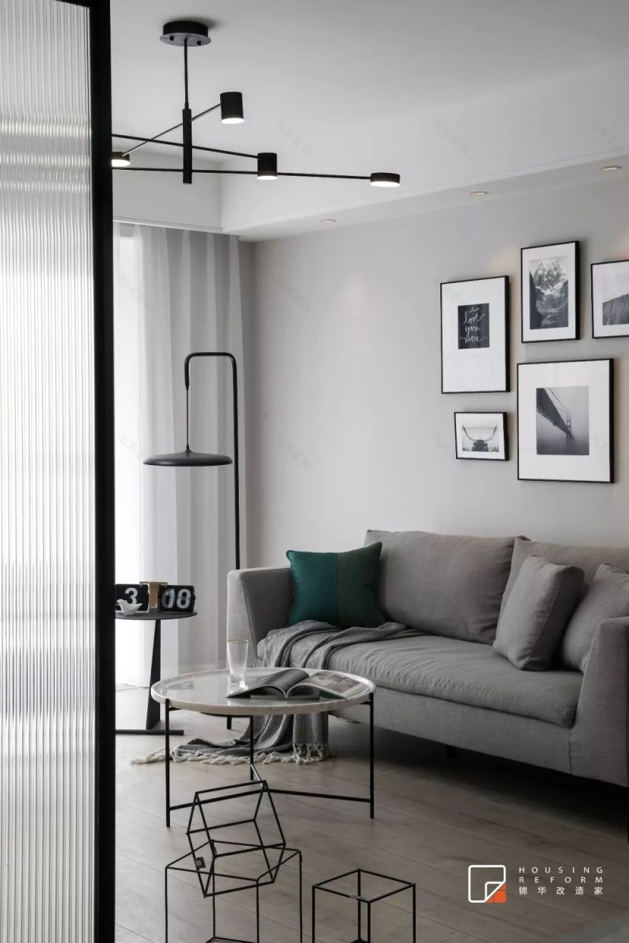 108㎡北欧混搭婚房,温馨又浪漫!-17