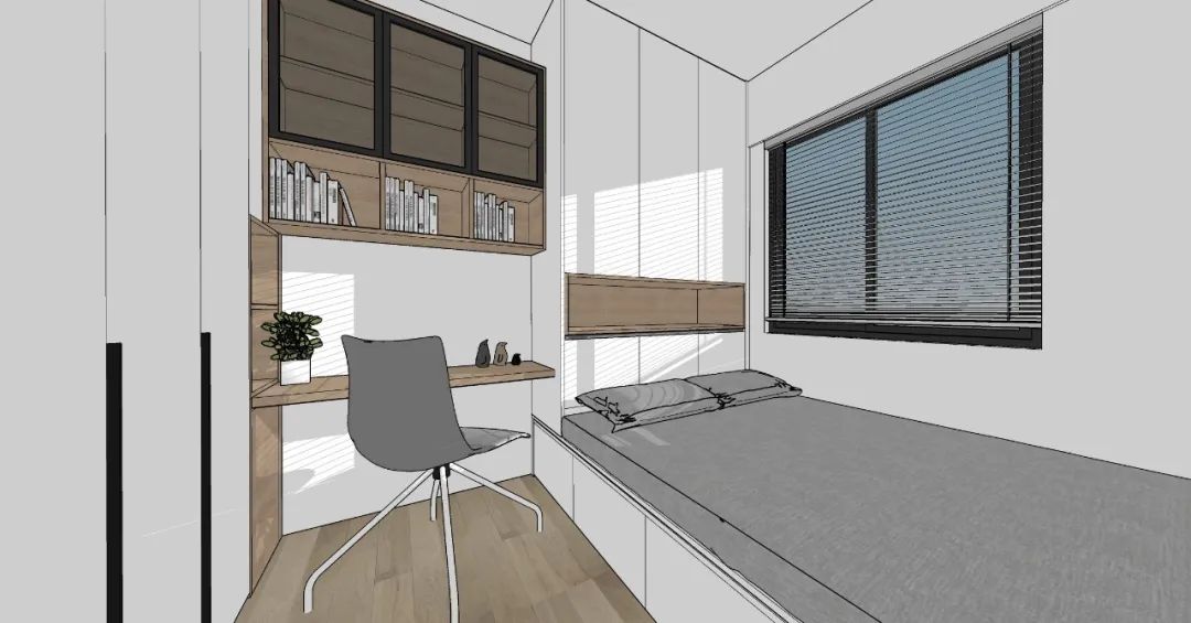 广州 64㎡小户型改造，9 步打造舒适生活空间-105