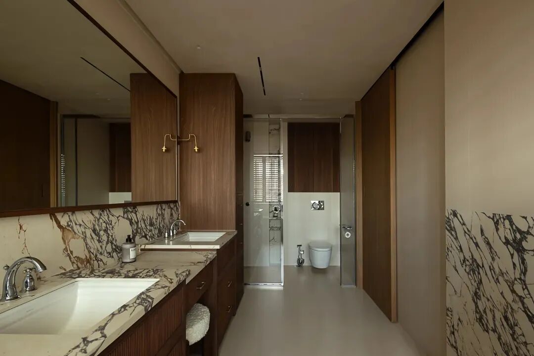 私宅设计：380㎡东方自然主义，引绿构景，四季漫生趣-85