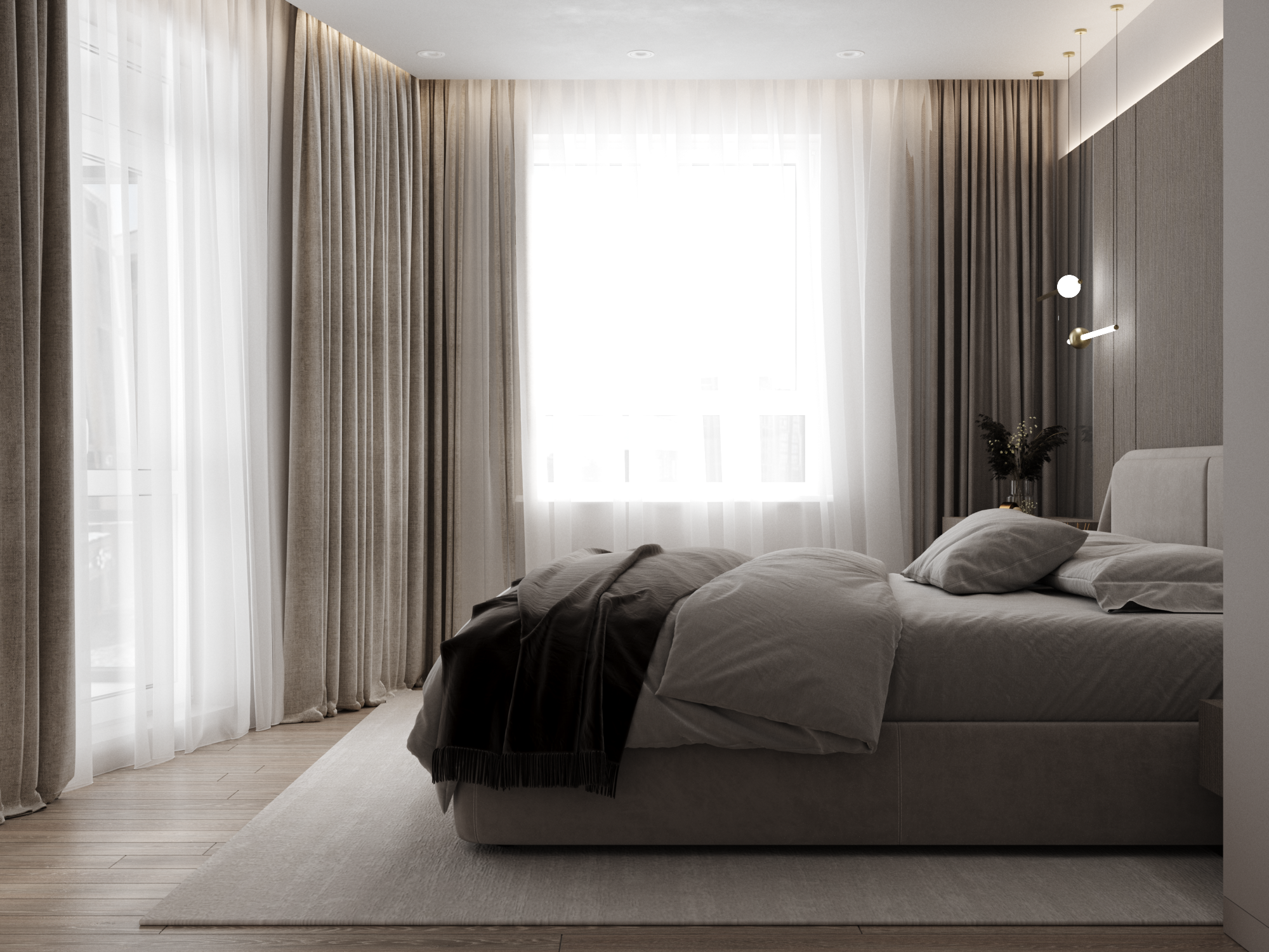 Проект трехкомнатной квартиры в ЖК "Левада", г. Минск-9