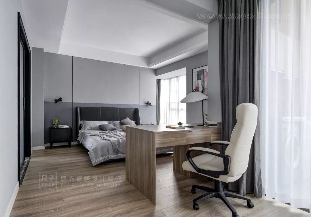 128㎡现代简约家,阳光餐厨区的魅力与生活阳台的巧妙改造-78