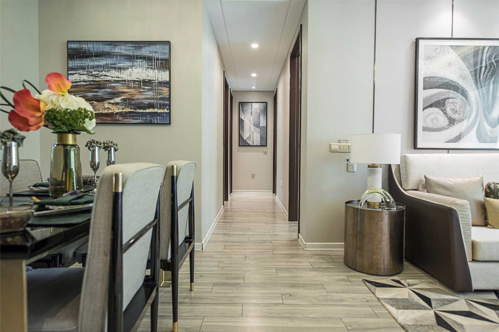 鲁能公园世家 128㎡样板间-11