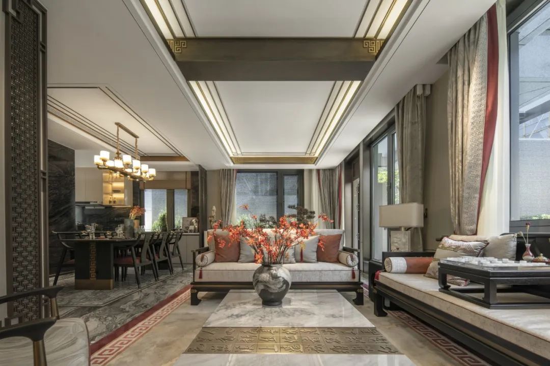 盛唐诗意,现代中式住宅设计丨中国宁波丨一然设计（上海,北京,深圳,沈阳）-32