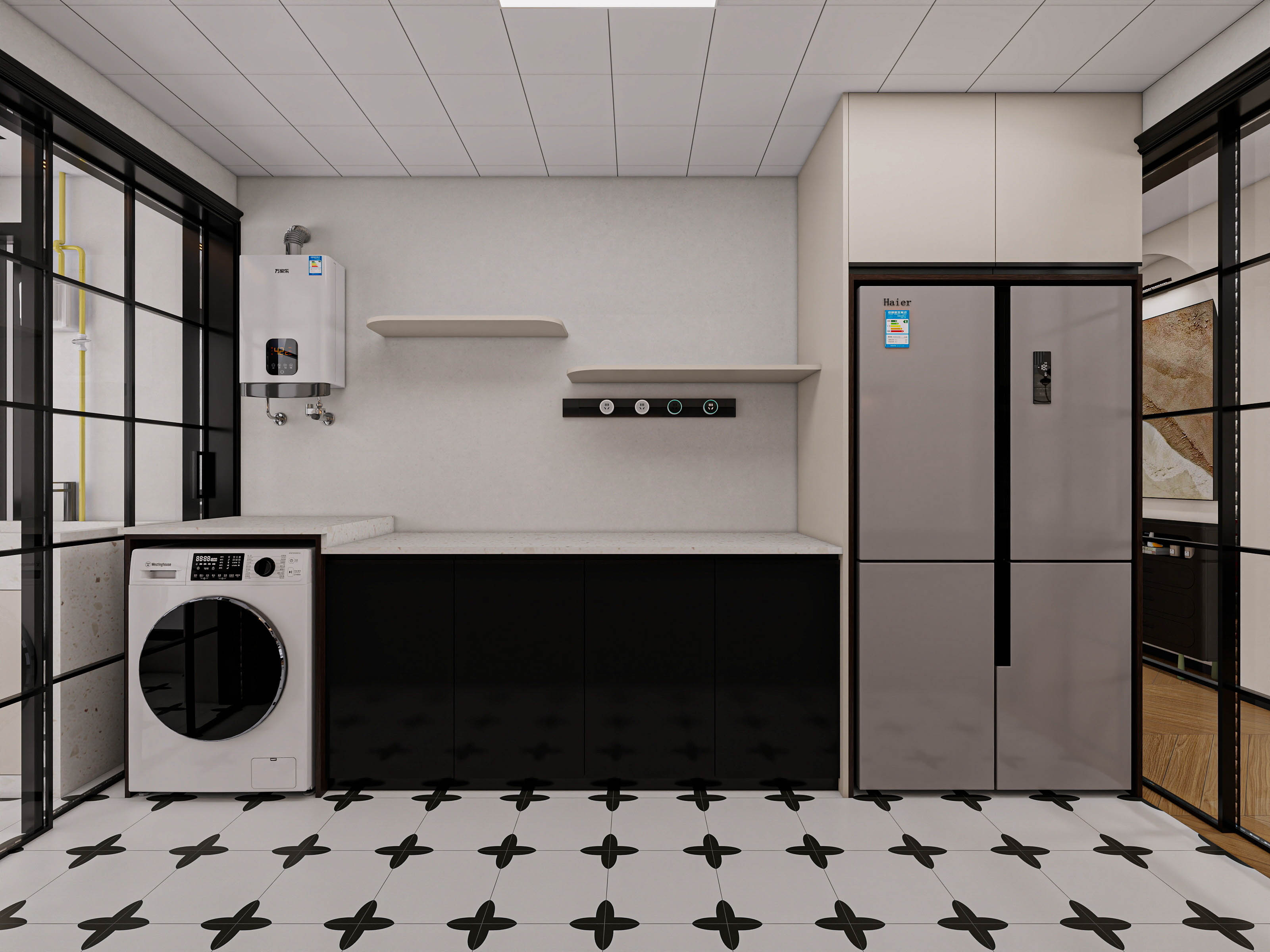 四川成都大邑滨江新城（138平方复古法式四居室）-38