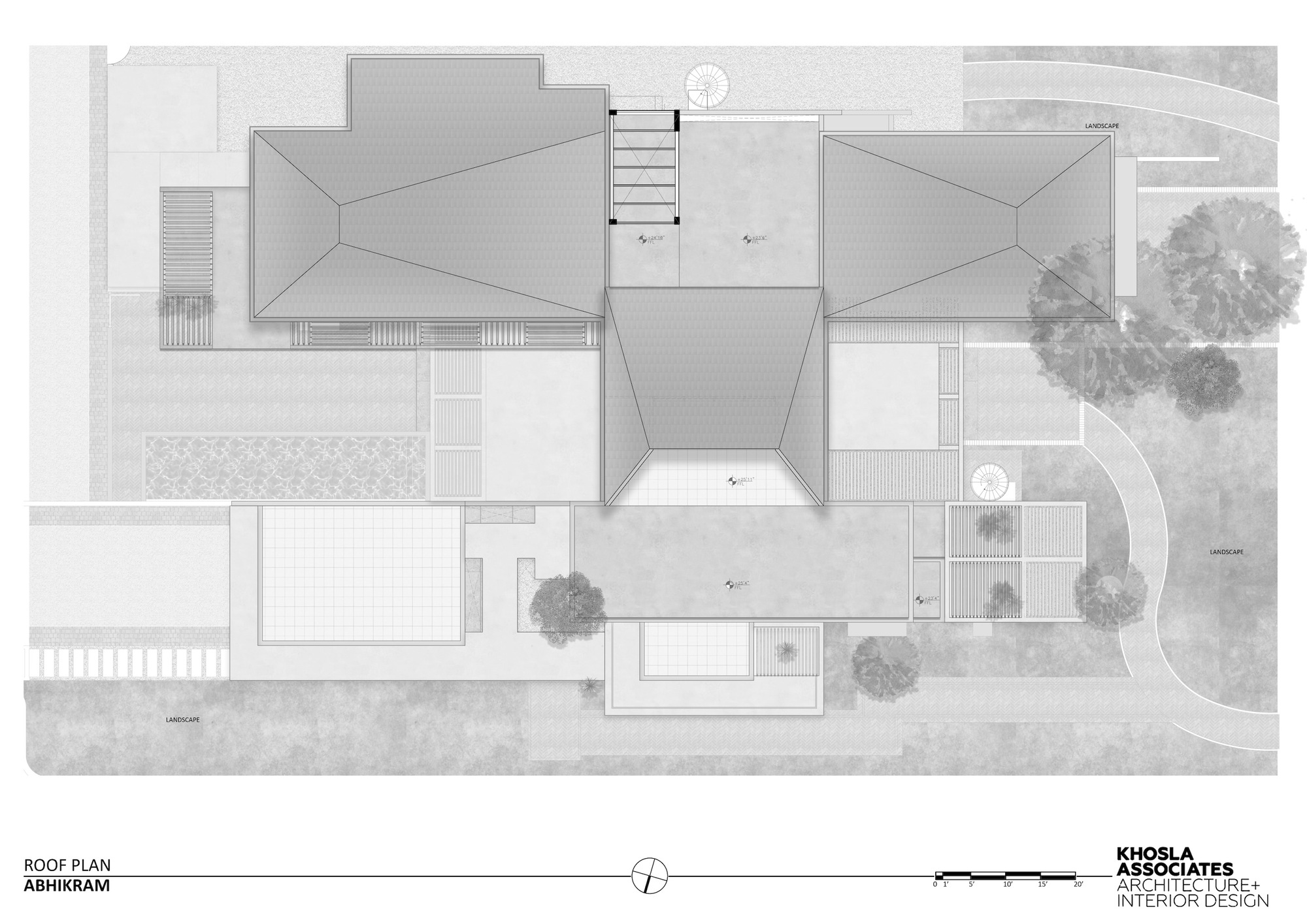 阿布希克拉姆之家丨印度丨Khosla Associates-36