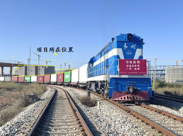 助力国家物流枢纽建设！中建八局这座跨境电商产业园竣工-19