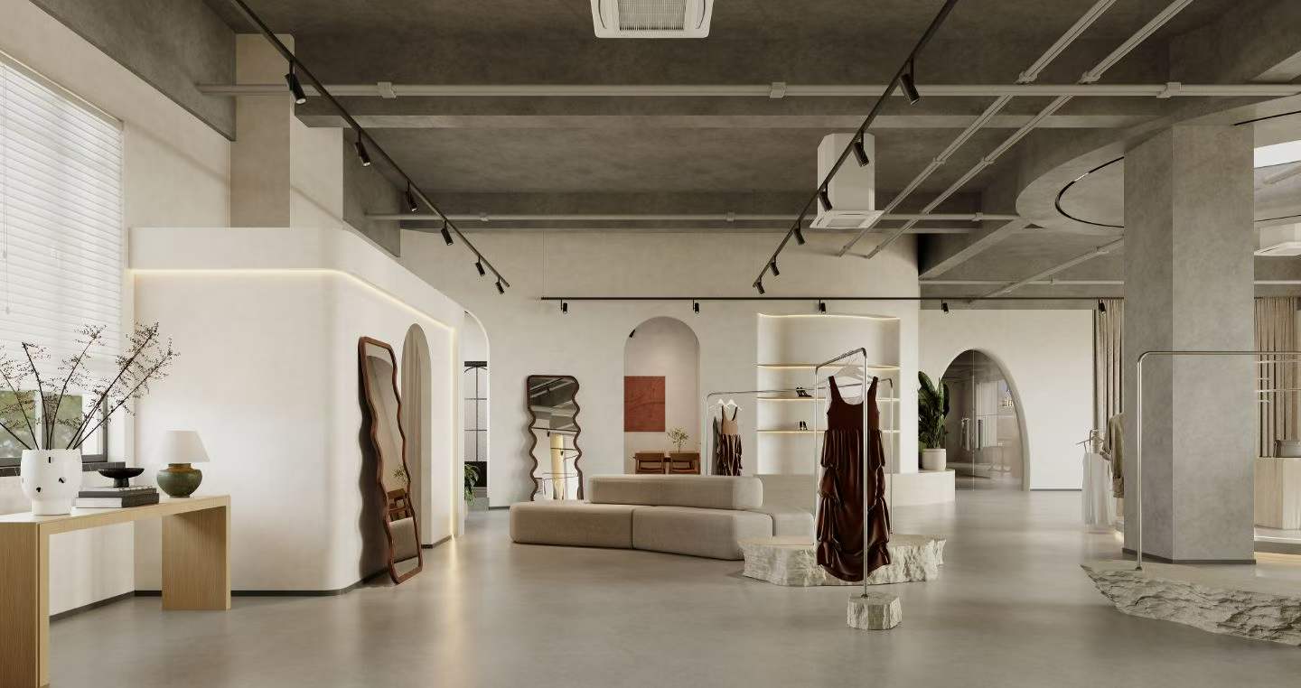 工装商业空间效果图表现-5