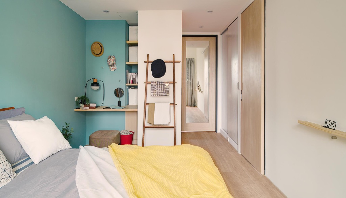 台湾两小公寓色彩改造丨中国台北-13