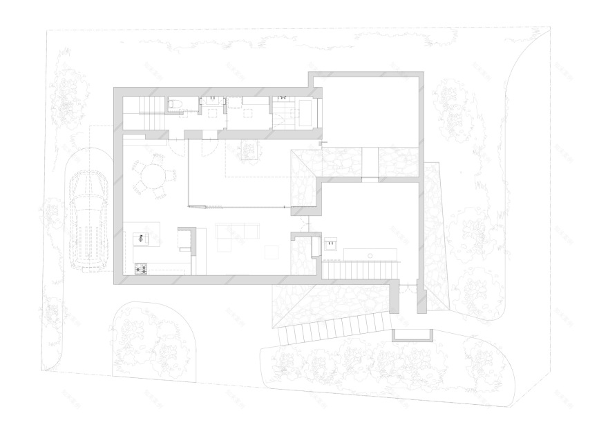高岭町之家丨日本丨Tomoaki Uno Architects-10